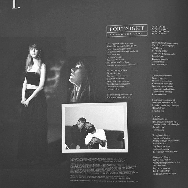 Taylor Swift – The Tortured Poets Department (2xLP) LP vinyl record, image 4 of 10