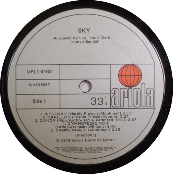 Sky – Sky LP vinyl record, image 3 of 6