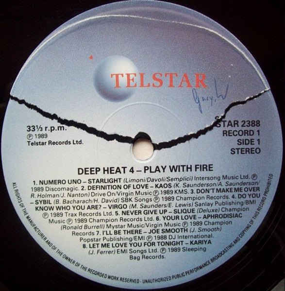 Various – Deep Heat 4 - Play With Fire (2xLP) LP vinyl record, image 5 of 8