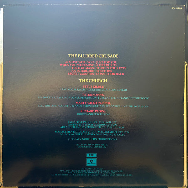 The Church – The Blurred Crusade LP vinyl record, image 2 of 5