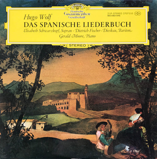 Hugo Wolf, Elisabeth Schwarzkopf, Dietrich Fischer-Dieskau, Gerald Moore – Das Spanische Liederbuch (2xLP) LP vinyl record, image 1 of 9