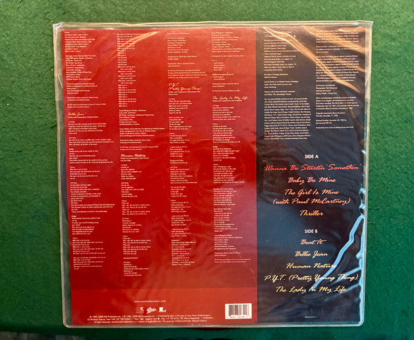 Michael Jackson – Thriller LP vinyl record, image 3 of 3