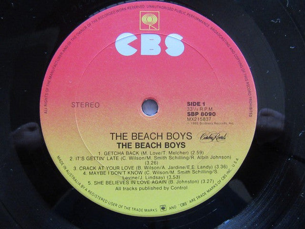 The Beach Boys – The Beach Boys LP vinyl record, image 5 of 6