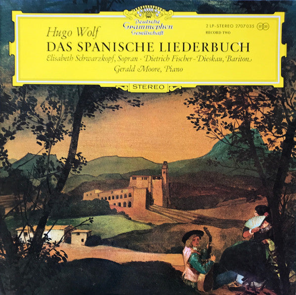 Hugo Wolf, Elisabeth Schwarzkopf, Dietrich Fischer-Dieskau, Gerald Moore – Das Spanische Liederbuch (2xLP) LP vinyl record, image 6 of 9