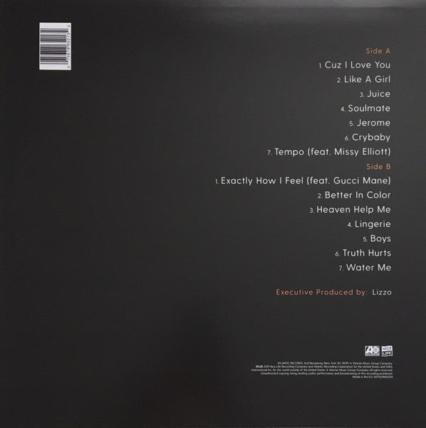 Lizzo – Cuz I Love You LP vinyl record, image 2 of 7