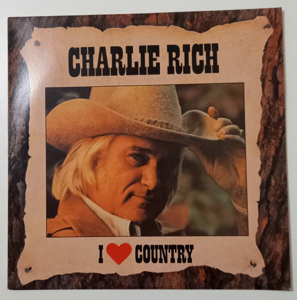 Charlie Rich – I Love Country LP vinyl record, image 1 of 4