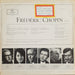 Frédéric Chopin – Piano Masterpieces LP vinyl record, image 2 of 4