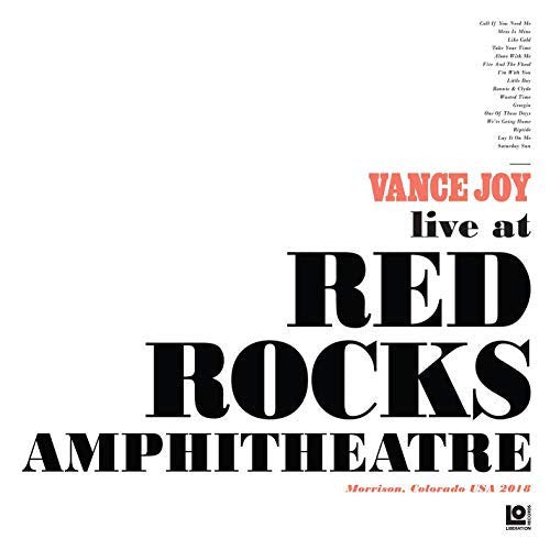 Vance Joy – Live at Red Rocks Ampitheatre (2xLP) LP vinyl record, image 1 of 7