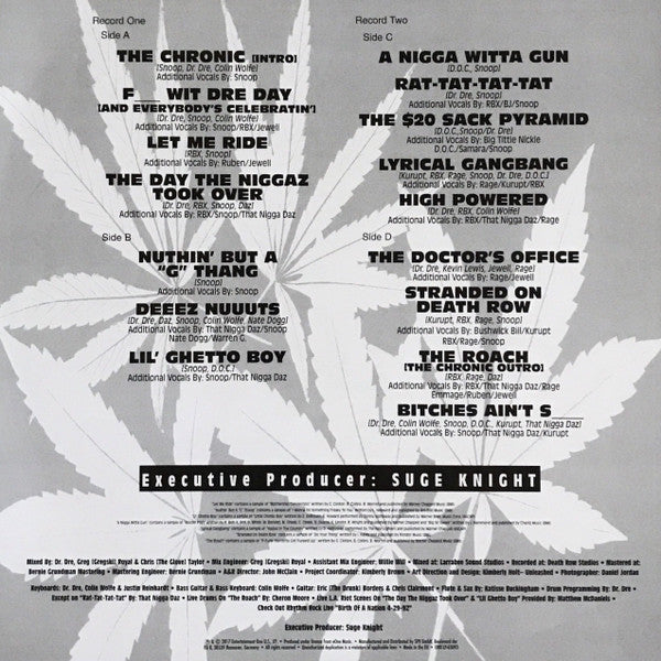 Dr. Dre – The Chronic (2xLP) LP vinyl record, image 8 of 8