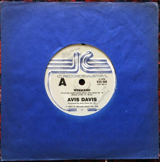 Avis Davis – Weekend 7" vinyl record, image 1 of 4