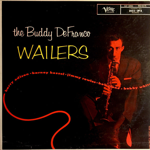 Buddy DeFranco – The Buddy DeFranco Wailers LP vinyl record, image 1 of 4