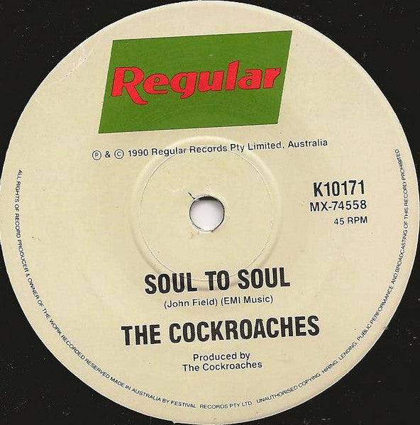 The Cockroaches – Hope 7" vinyl record, image 4 of 4