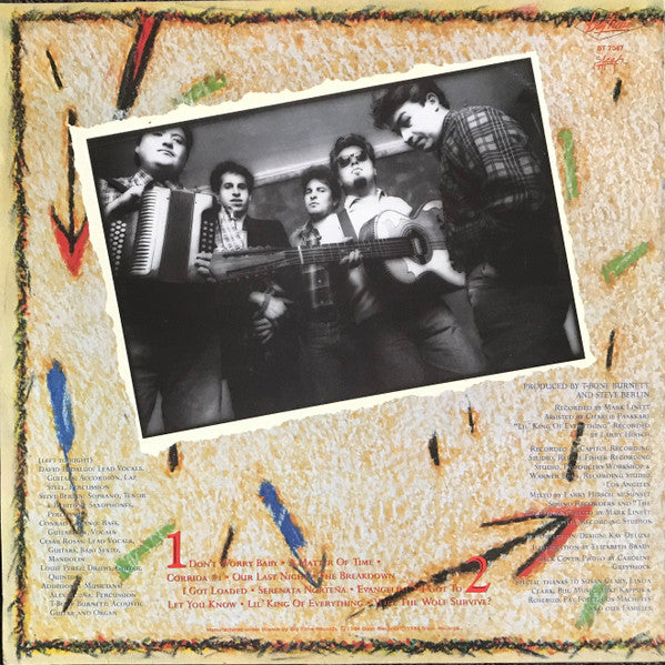 Los Lobos – How Will The Wolf Survive? LP vinyl record, image 2 of 7