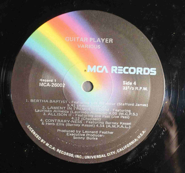 Various – Guitar Player (2xLP) LP vinyl record, image 6 of 8