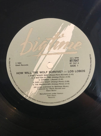 Los Lobos – How Will The Wolf Survive? LP vinyl record, image 6 of 7