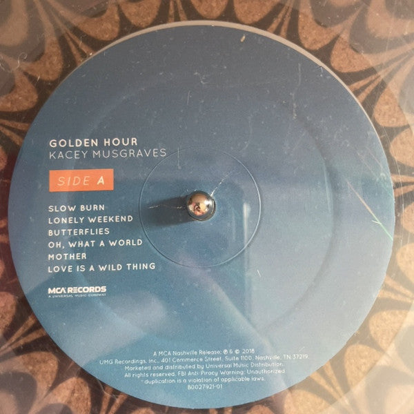 Kacey Musgraves – Golden Hour LP vinyl record, image 10 of 10