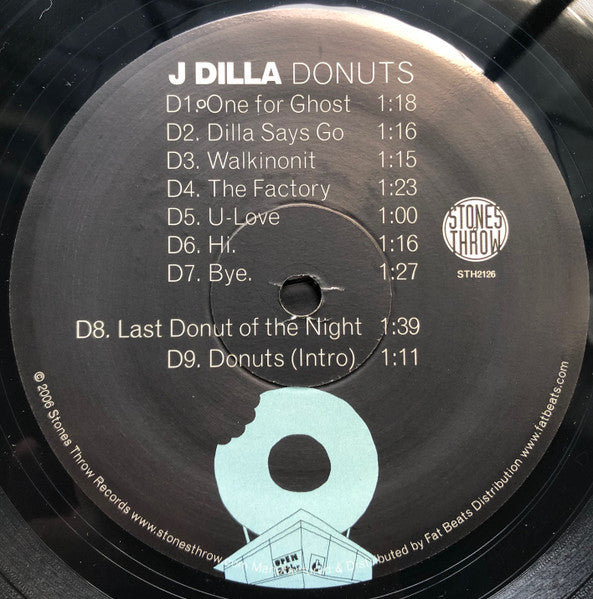 J Dilla – Donuts (2xLP) LP vinyl record, image 6 of 7