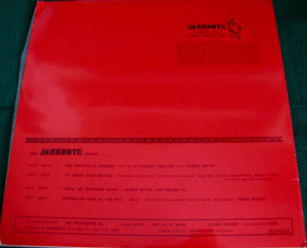 The Yarra Yarra New Orleans Jazz Band, New Harlem Jazz Band – Australian Jazz Of The 70's – Vol. 1 LP vinyl record, image 4 of 4