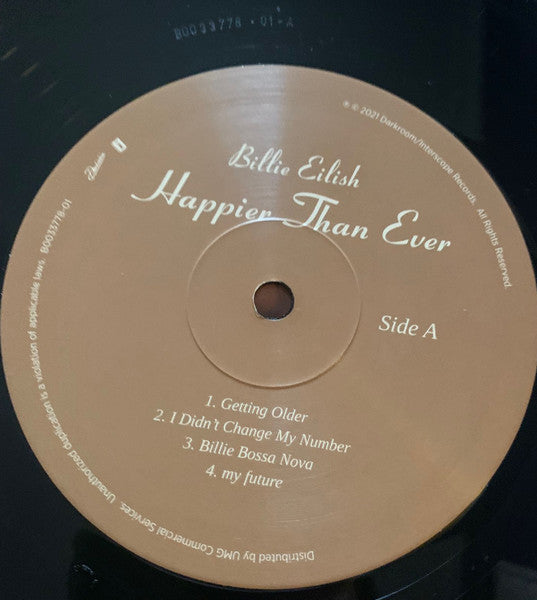 Billie Eilish – Happier Than Ever (2xLP) LP vinyl record, image 8 of 10