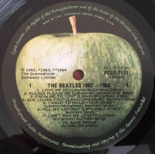 The Beatles – 1962-1966 (2xLP) LP vinyl record, image 4 of 10
