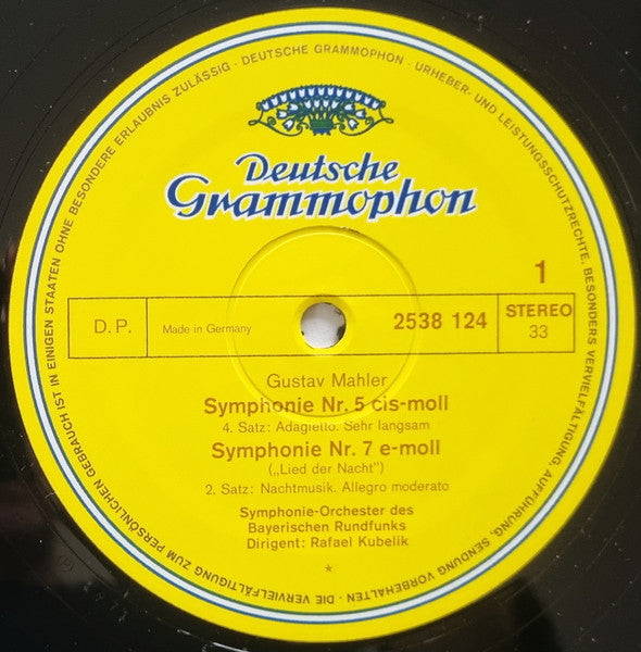 Gustav Mahler, Luchino Visconti, Thomas Mann – Themes From Death In Venice LP vinyl record, image 2 of 3