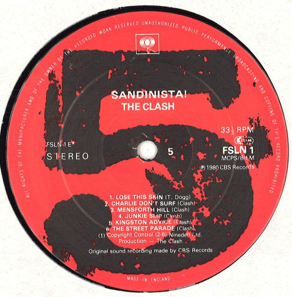 The Clash – Sandinista! (3xLP) LP vinyl record, image 9 of 10