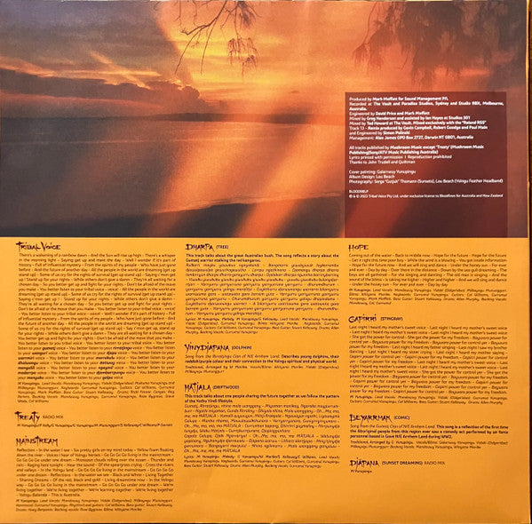 Yothu Yindi – Tribal Voice LP vinyl record, image 4 of 5