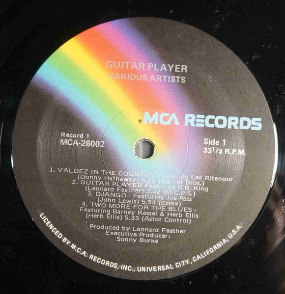 Various – Guitar Player (2xLP) LP vinyl record, image 5 of 8