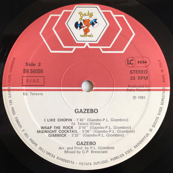 Gazebo – Gazebo LP vinyl record, image 6 of 6