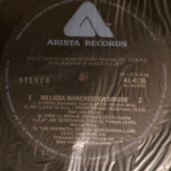 Melissa Manchester – Singin' LP vinyl record, image 6 of 6