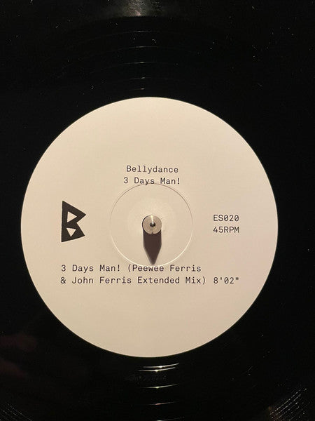 Bellydance – 3 Days Man! 12" vinyl record, image 4 of 4