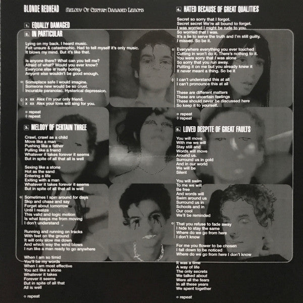 Blonde Redhead – Melody Of Certain Damaged Lemons LP vinyl record, image 8 of 10