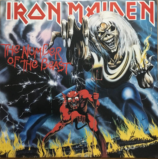 Iron Maiden – The Number Of The Beast LP vinyl record, image 1 of 9