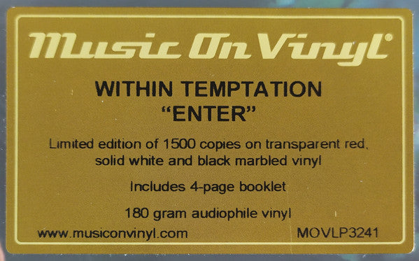 Within Temptation – Enter LP vinyl record, image 2 of 10