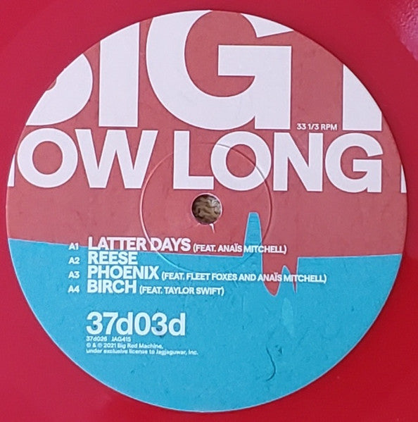 Big Red Machine – How Long Do You Think It's Gonna Last? (2xLP) LP vinyl record, image 5 of 10
