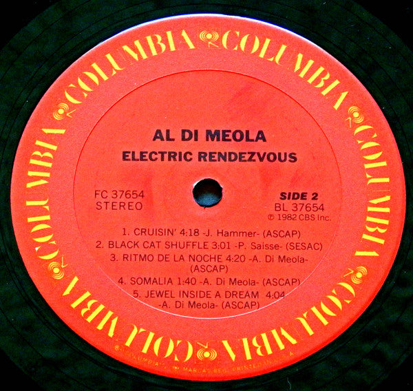 Al Di Meola – Electric Rendezvous LP vinyl record, image 4 of 6