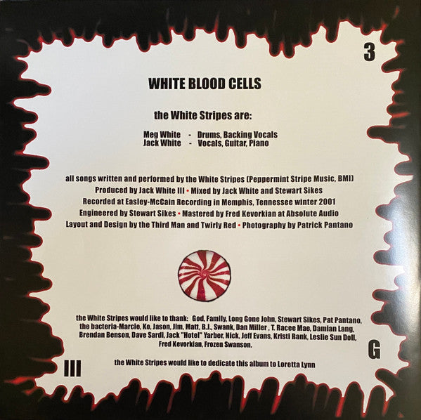 The White Stripes – White Blood Cells LP vinyl record, image 8 of 8