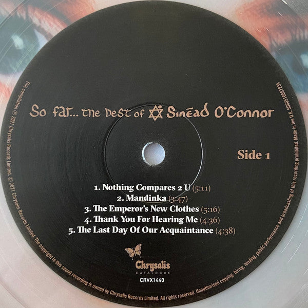 Sinéad O'Connor – So Far…The Best Of Sinéad O'Connor (2xLP) LP vinyl record, image 3 of 10