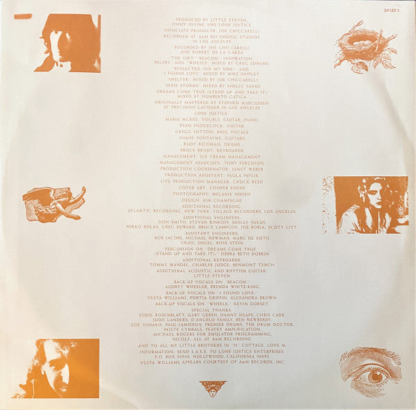 Lone Justice – Shelter LP vinyl record, image 4 of 8