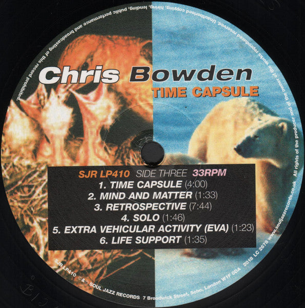 Chris Bowden – Time Capsule (2xLP) LP vinyl record, image 8 of 10