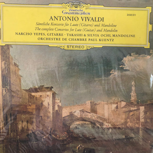 Antonio Vivaldi, Narciso Yepes, Takashi Ochi, Silvia Ochi, Orchestre De Chambre Paul Kuentz – Konzerte Für Laute (Gitarre) & Mandoline LP vinyl record, image 1 of 4