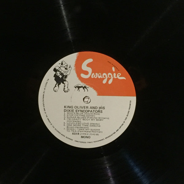 King Oliver & His Dixie Syncopators – 1928-31 Volume 3 LP vinyl record, image 4 of 4