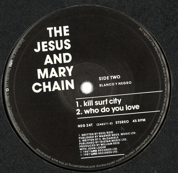 The Jesus And Mary Chain – April Skies 12" vinyl record, image 4 of 4