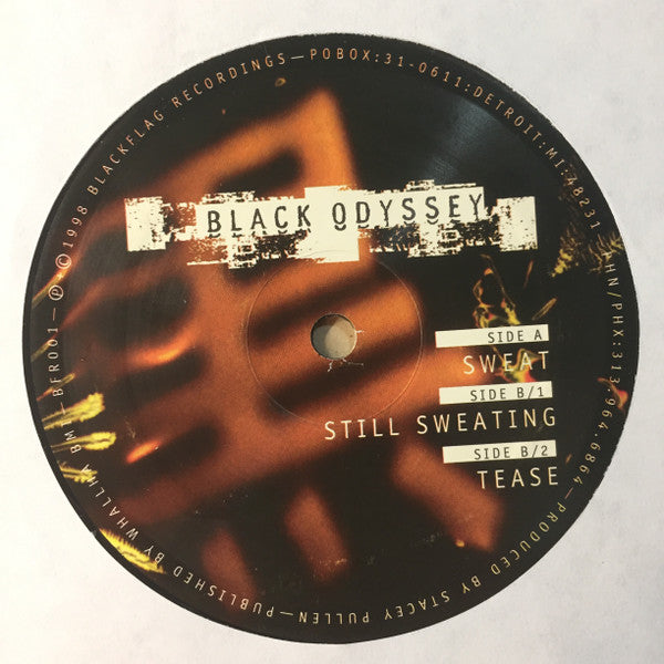 Stacey Pullen, Black Odyssey – Sweat 12" vinyl record, image 3 of 6