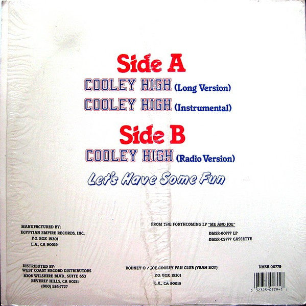 Rodney O & Joe Cooley – Cooley High 12" vinyl record, image 2 of 4