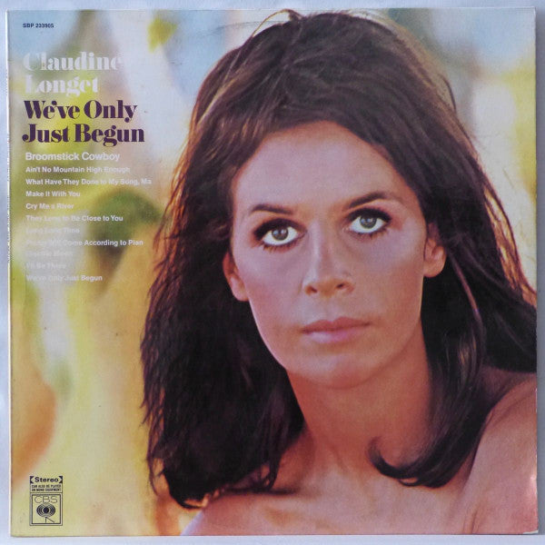 Claudine Longet – We've Only Just Begun LP vinyl record, image 1 of 4