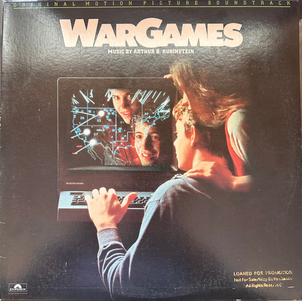 Arthur B. Rubinstein – Wargames (Original Motion Picture Soundtrack) LP vinyl record, image 1 of 5