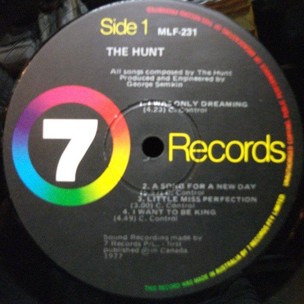 The Hunt – The Hunt LP vinyl record, image 3 of 4