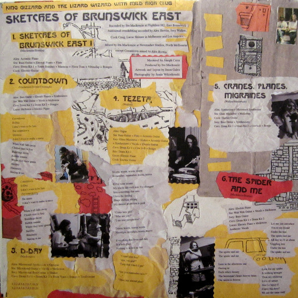 King Gizzard And The Lizard Wizard, Mild High Club – Sketches Of Brunswick East LP vinyl record, image 6 of 9