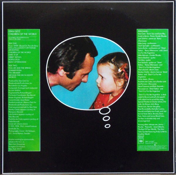 Stan Getz – Children Of The World LP vinyl record, image 2 of 4